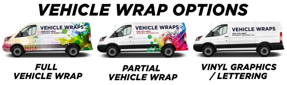 Rogersville Vehicle Wraps vehicle wrap options