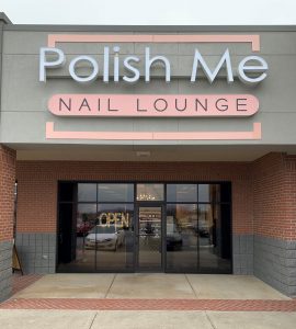 Bolivar Sign Company Polish Me 2 outdoor signs client 270x300